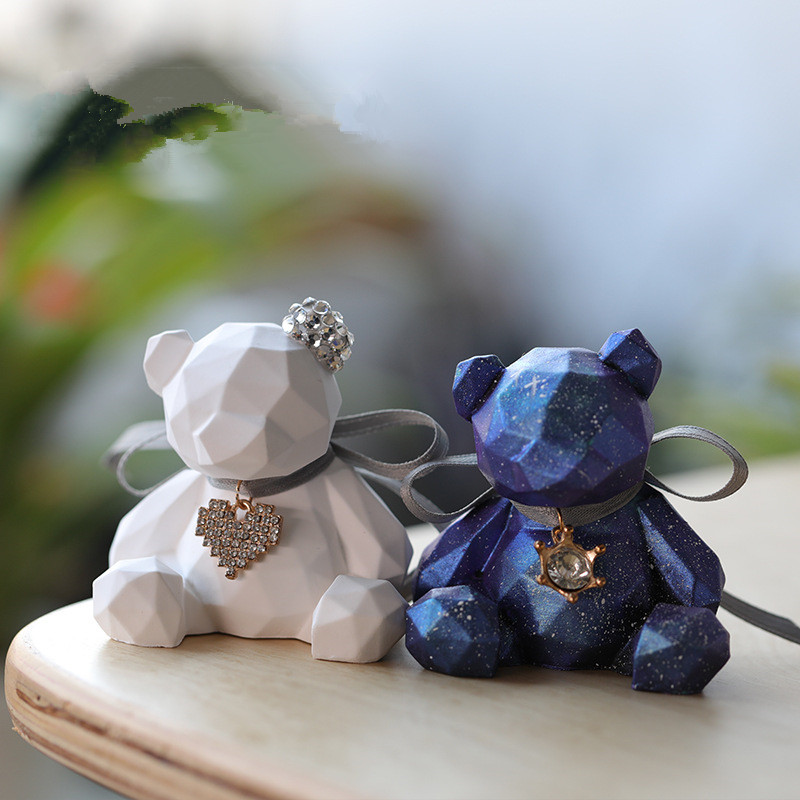 Candle Supplies Shop - 3D Stereo Bear Silicone Mold Diy