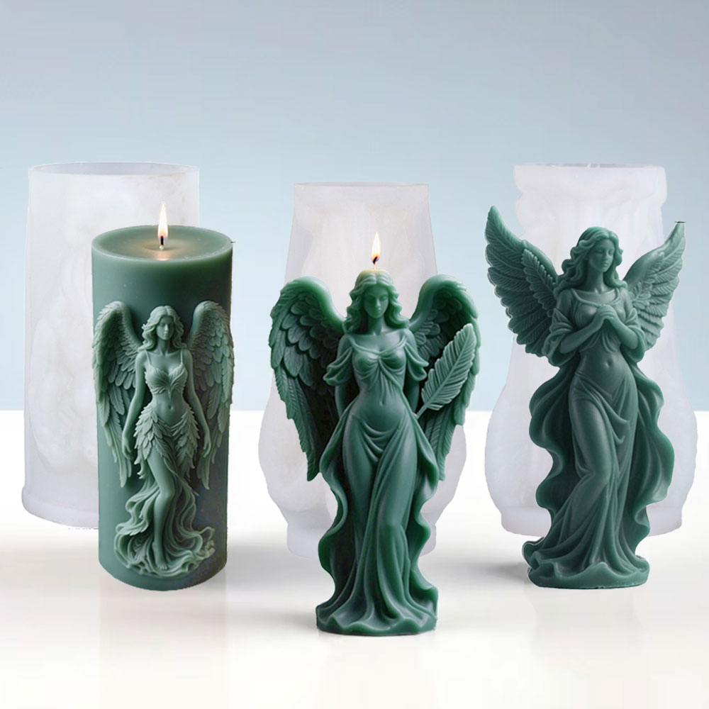Wings Goddess Scented Silicone - Candle Supplies Shop 评论和价格