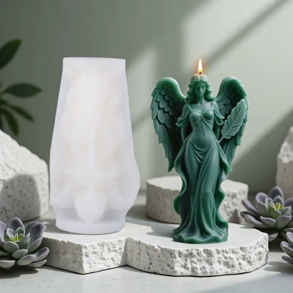 Wings Goddess Scented Silicone - Candle Supplies Shop 评论和价格