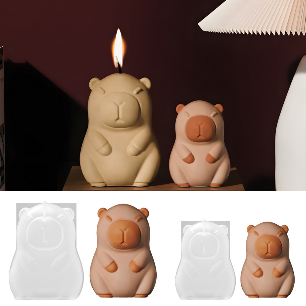 Standing Capybara Scent Candle - Candle Supplies Shop 评论和价格