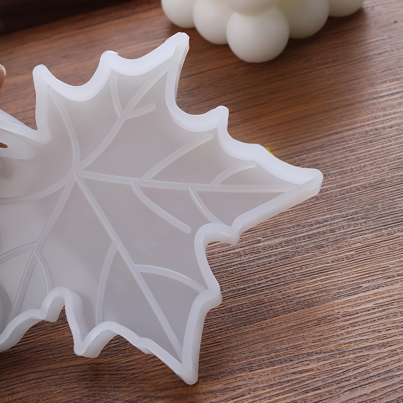1PC Maple Leaf shaped Silicone - Candle Supplies Shop 评论和价格