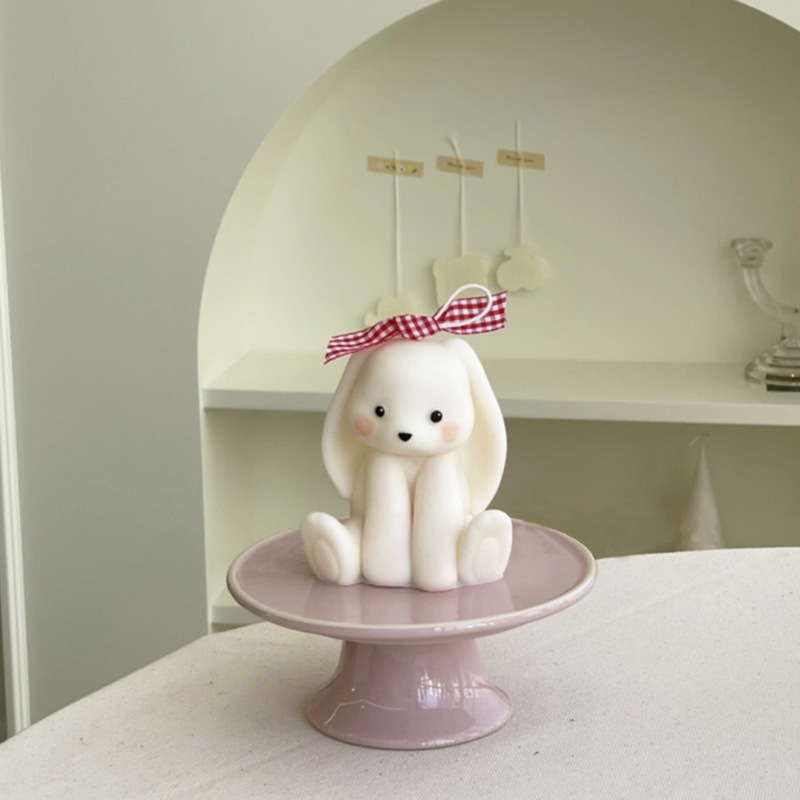 Sitting Rabbit Silicone Candle - Candle Supplies Shop 评论和价格