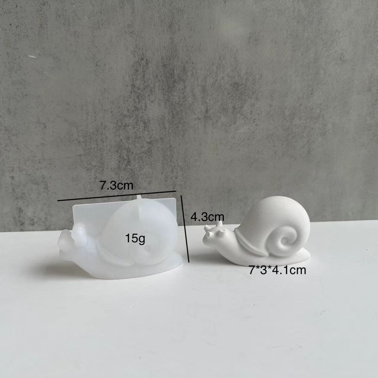 Snail Animal Silicone Mold DIY - Candle Supplies Shop 评论和价格