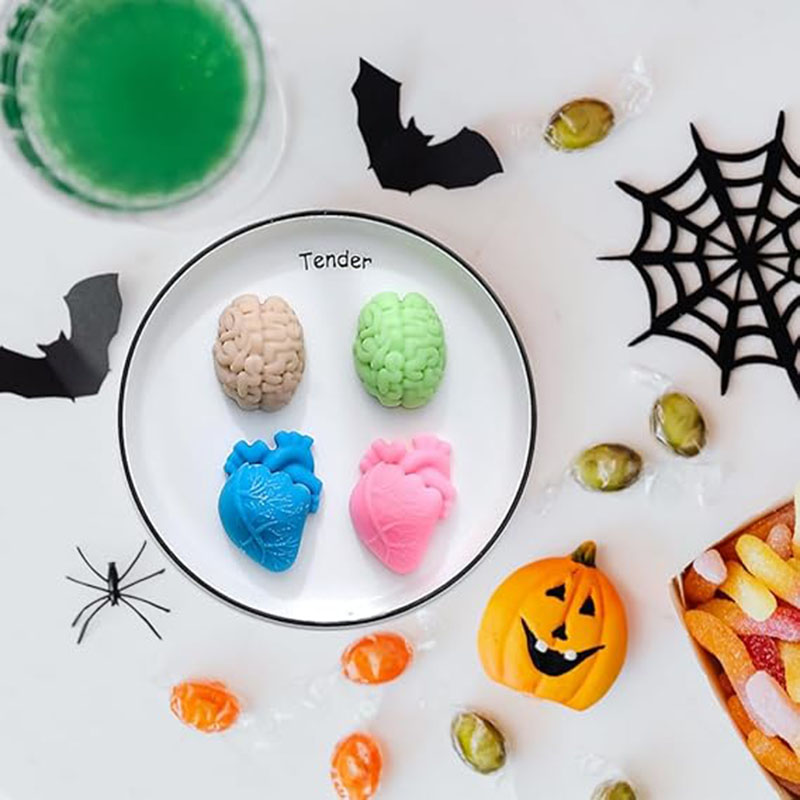 Human Brain And Heart Silicone - Candle Supplies Shop 评论和价格
