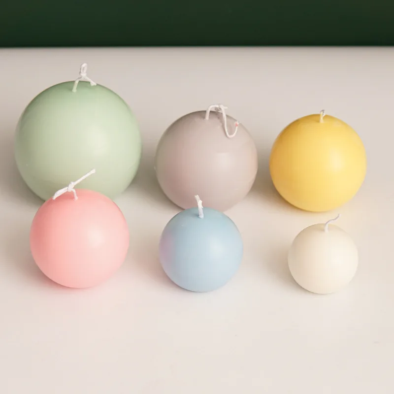 5-8cm Spherical Candle Plastic - Candle Supplies Shop 评论和价格