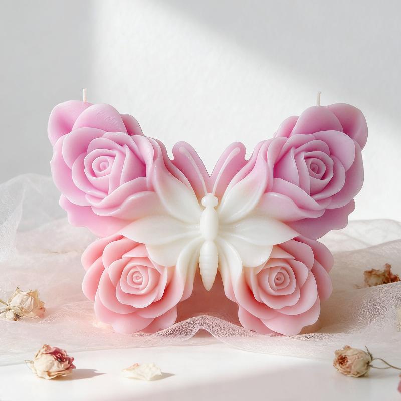 DIY Rose Butterfly Form Silico - Candle Supplies Shop 评论和价格
