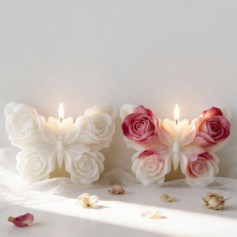 DIY Rose Butterfly Form Silico - Candle Supplies Shop 评论和价格